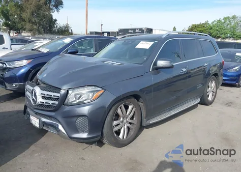 2017 Mercedes-Benz Gls 450 4Matic из США, поврежденный, VIN 4JGDF6EE1HA750709